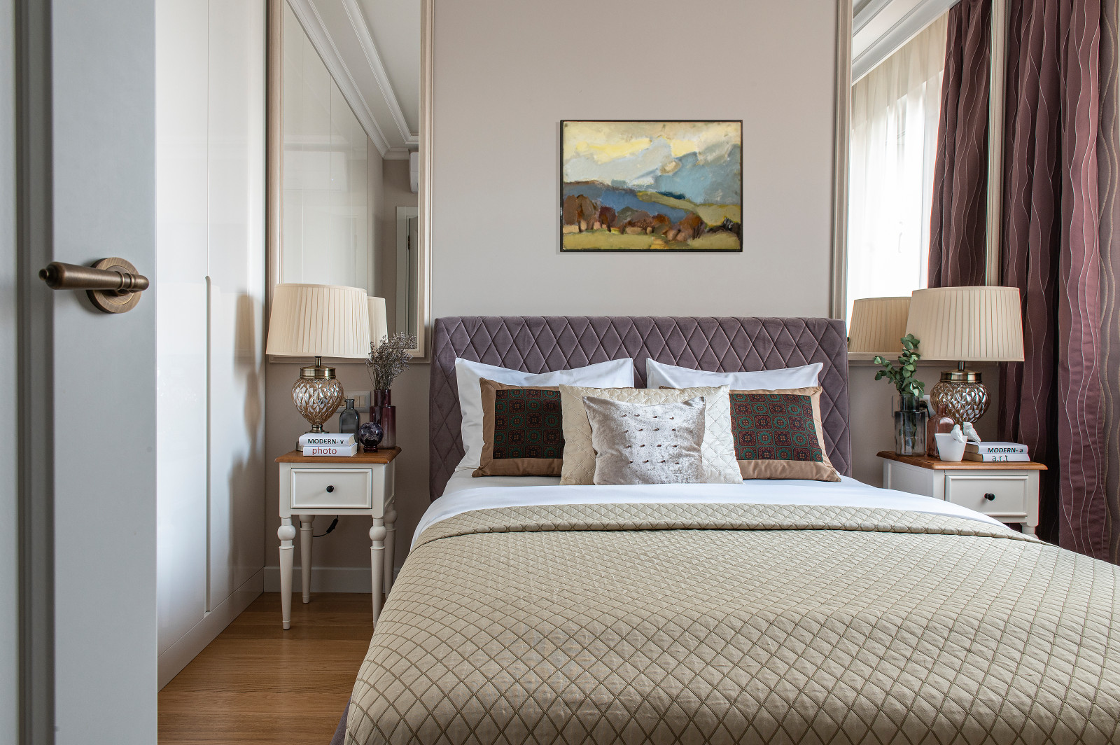 Квартира дизайнера по проекту Ольги Коровиной