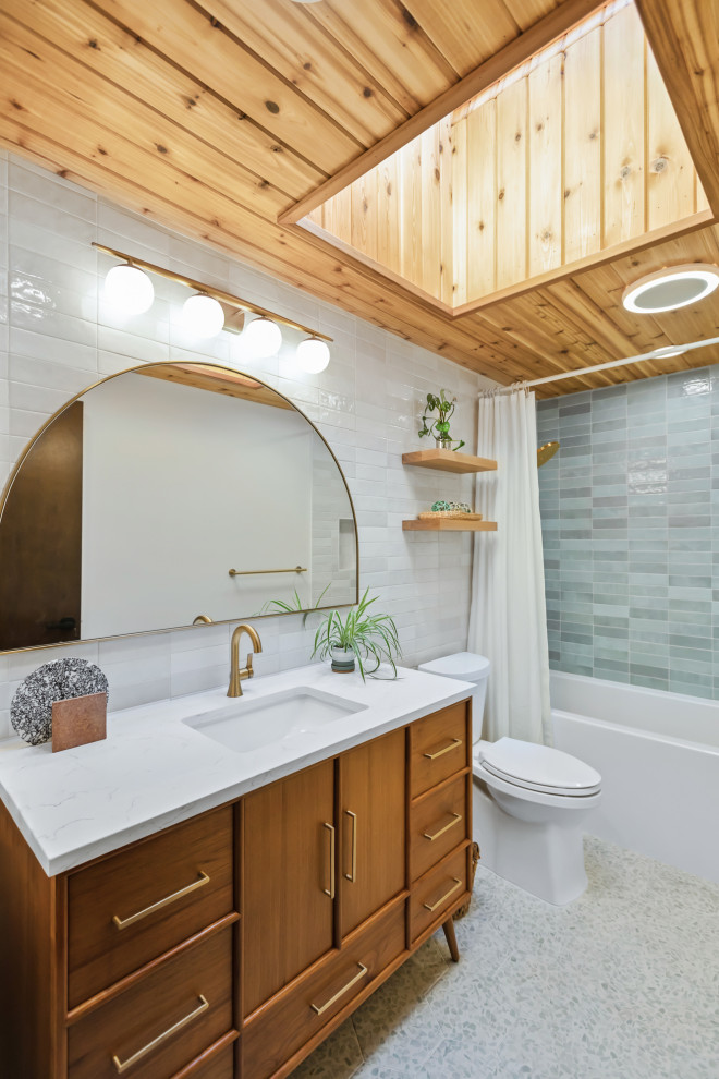 Seaview - Midcentury - Bathroom - Seattle - by Sage and Soul Interiors ...