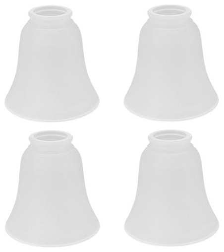 Aspen Creative 23046 4 Bell Shaped, Replacement Vanity Light Globes