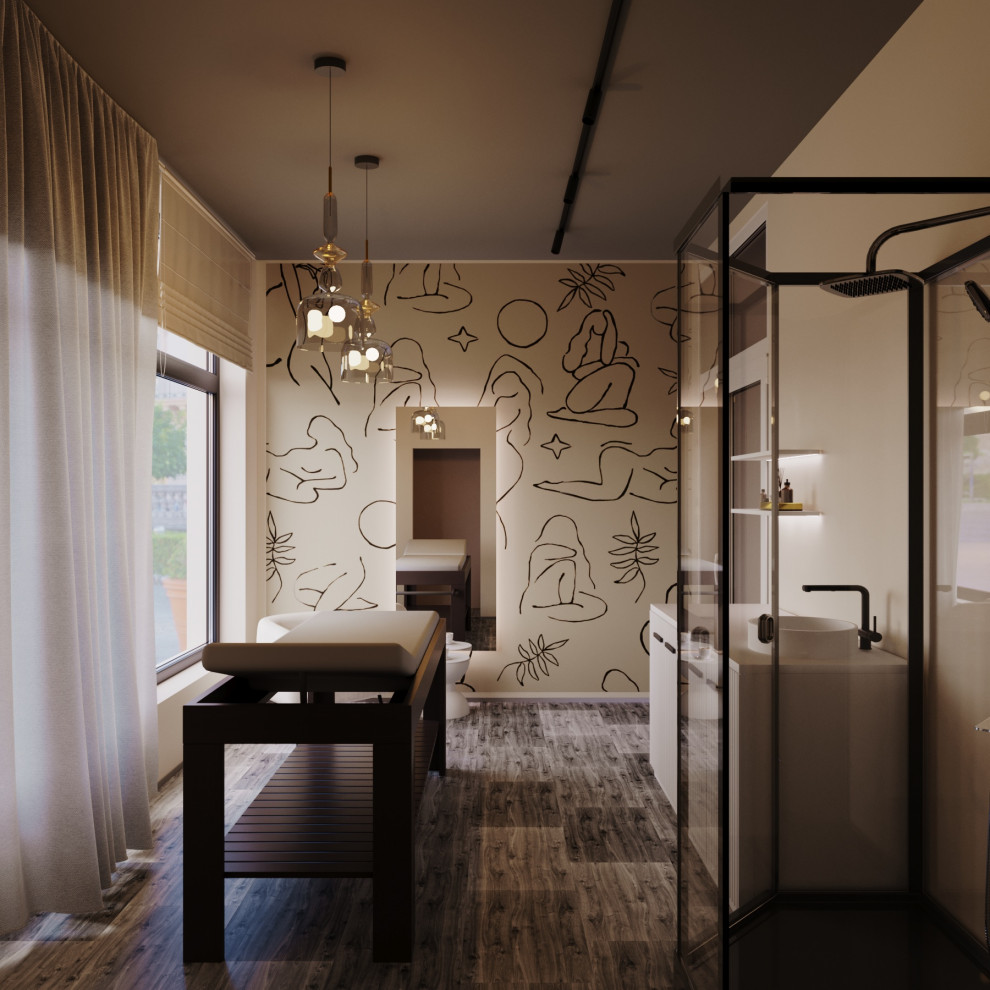 Дизайн проект студии красоты