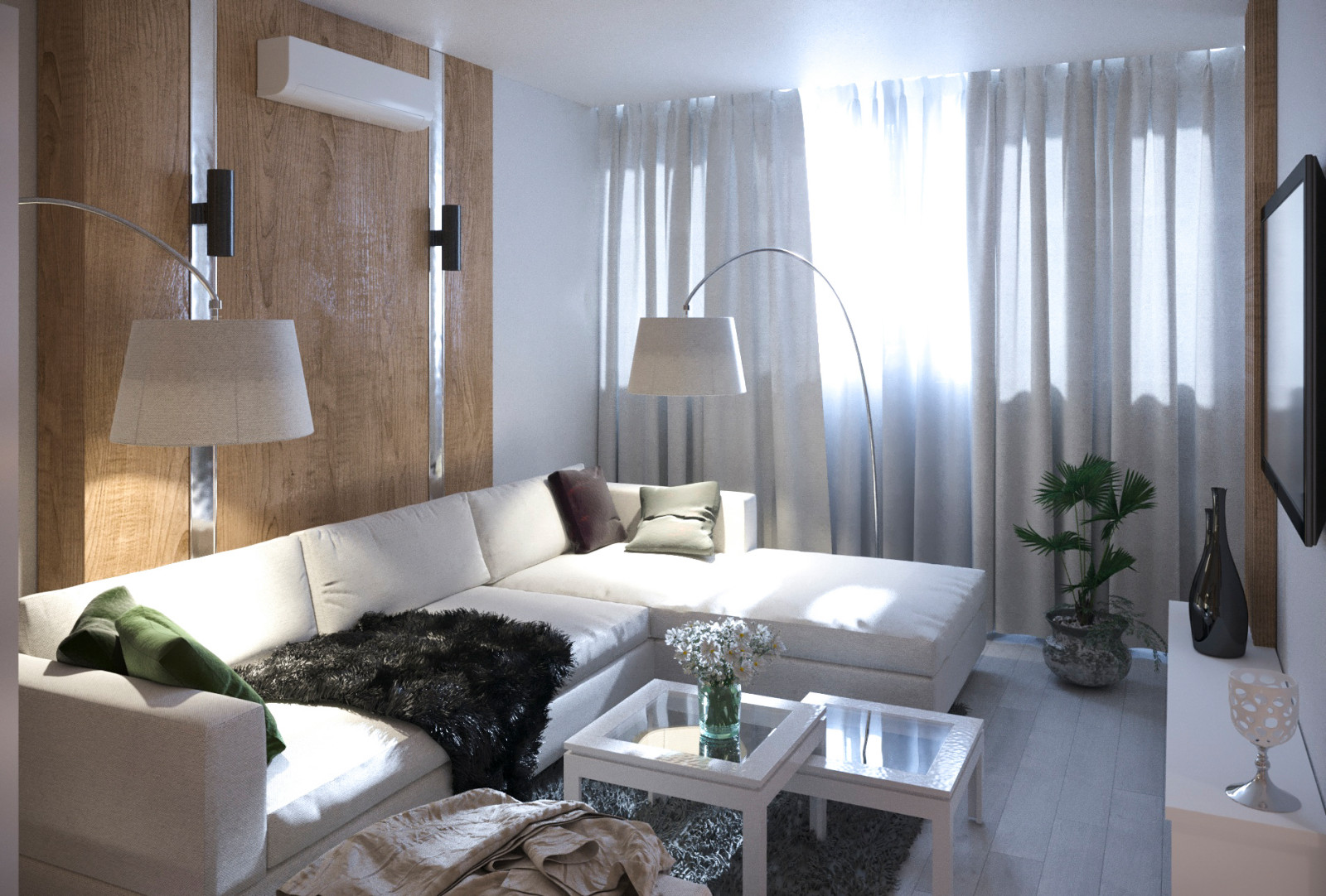 Гостиная, вид сбоку