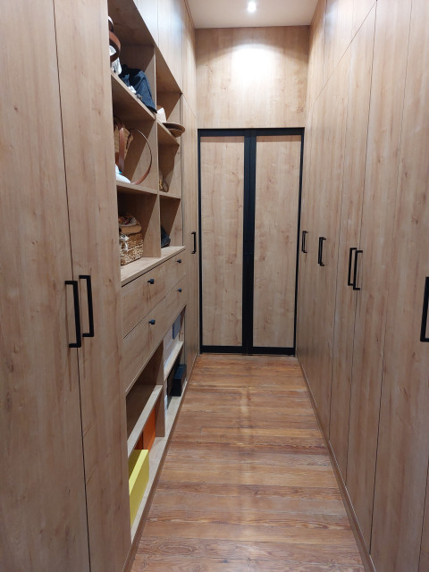 Dressing bois ankleidezimmer