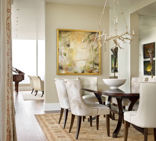 Buckhead Penthouse klassisch-modern-esszimmer