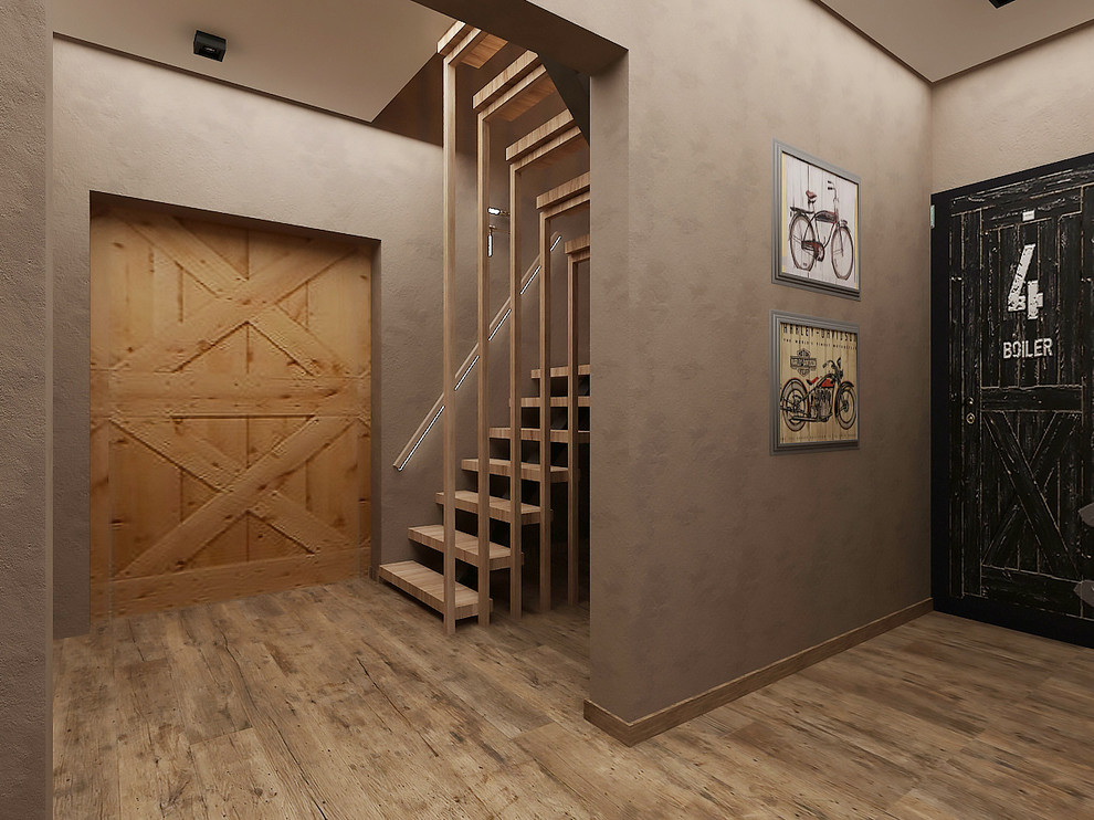 Коттедж в стиле лофт