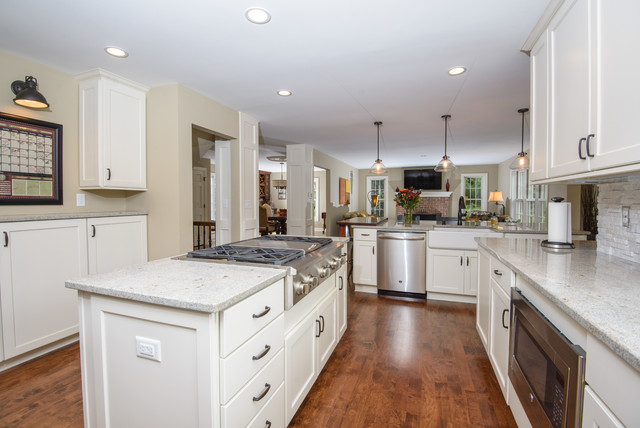 Delafield First Floor Renovation contemporary-kitchen