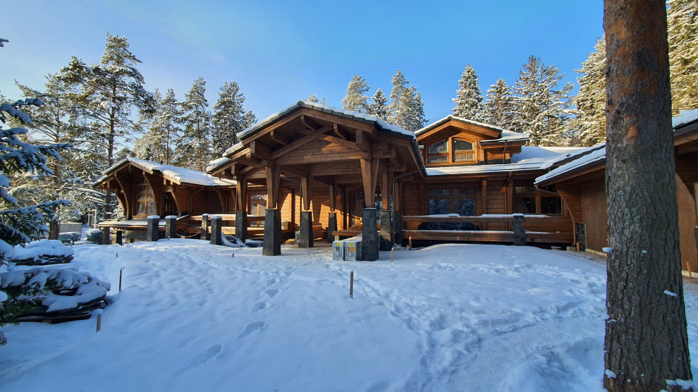 Резиденция в стиле "рустик".