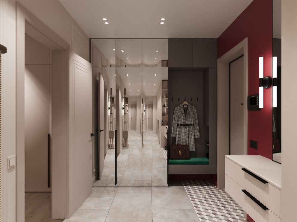 Дизайн проект квартиры 90 м2 с детской комнатой