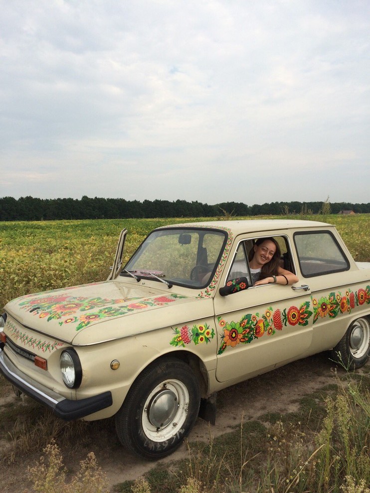 роспись автомобиля