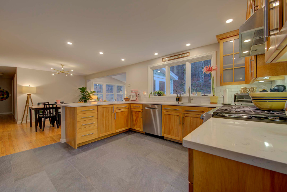 Kitchen and Enclosed Patio - Brattleboro, VT