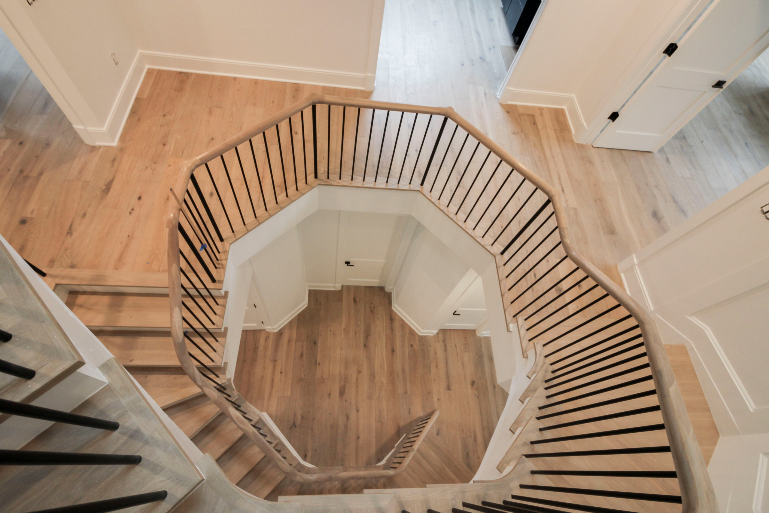 100_Hexagonal Floating-Staircase, Bethesda MD 20817
