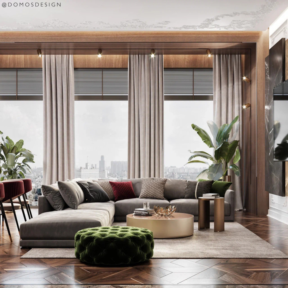 Проект квартиры в ЖК "Небо" 220 кв.м