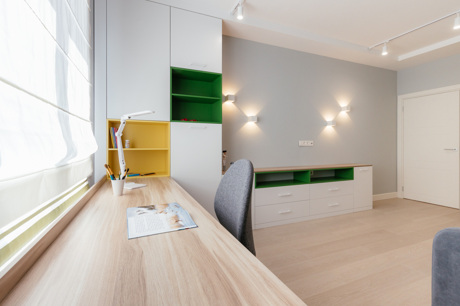 Реализованный дизайн-проект квартиры 4+ г.Тюмень