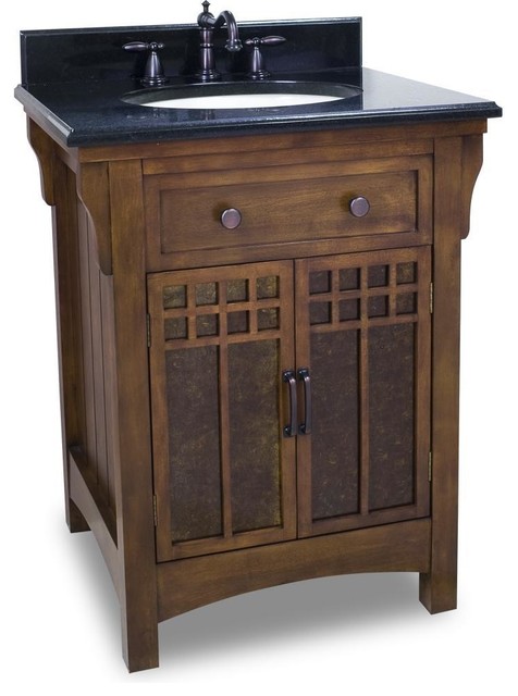 Westcott Wright Jeffrey Alexander 27 Vanity Chestnut Black Granite Westcott Wright Jeffrey Alexander 27 Vanity Chestnut Black Granite