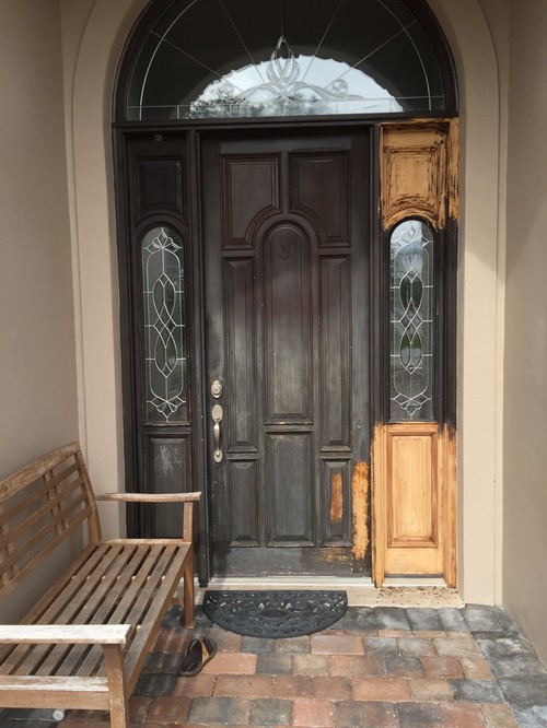Refinish Wood Front Door Opinions