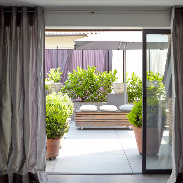 wohnen contemporaneo-terraza-y-balcon