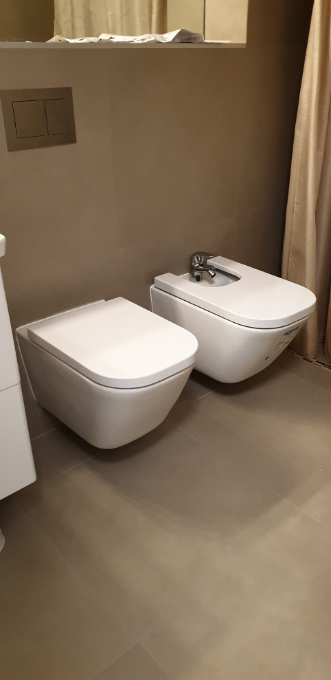 Установка  и подключение  чистовой сантехники