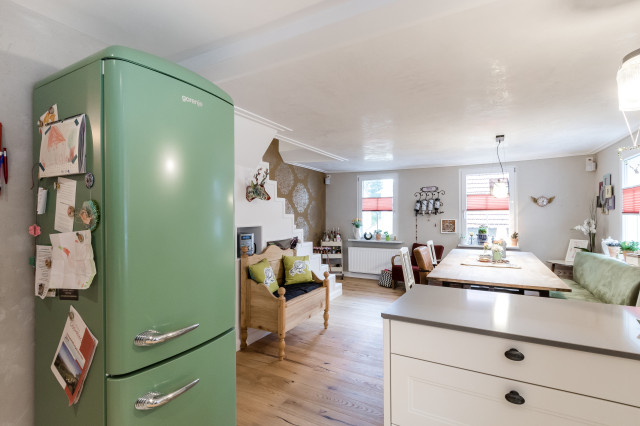 Wohnk&uuml;che shabby-chic-style-kitchen