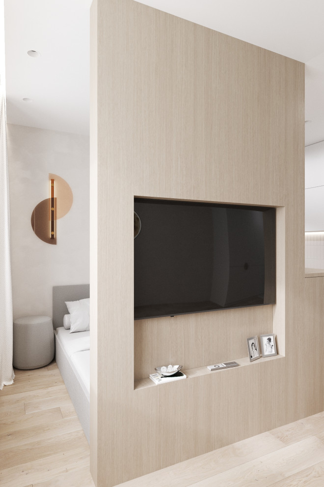 Проект квартиры-студия 28кв.м в СПб