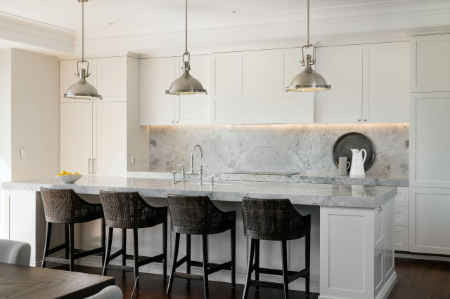 Mosman House transitional-kitchen