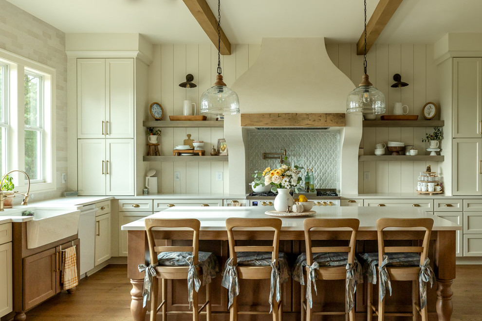 Inspiration for a cottage kitchen remodel in Atlanta