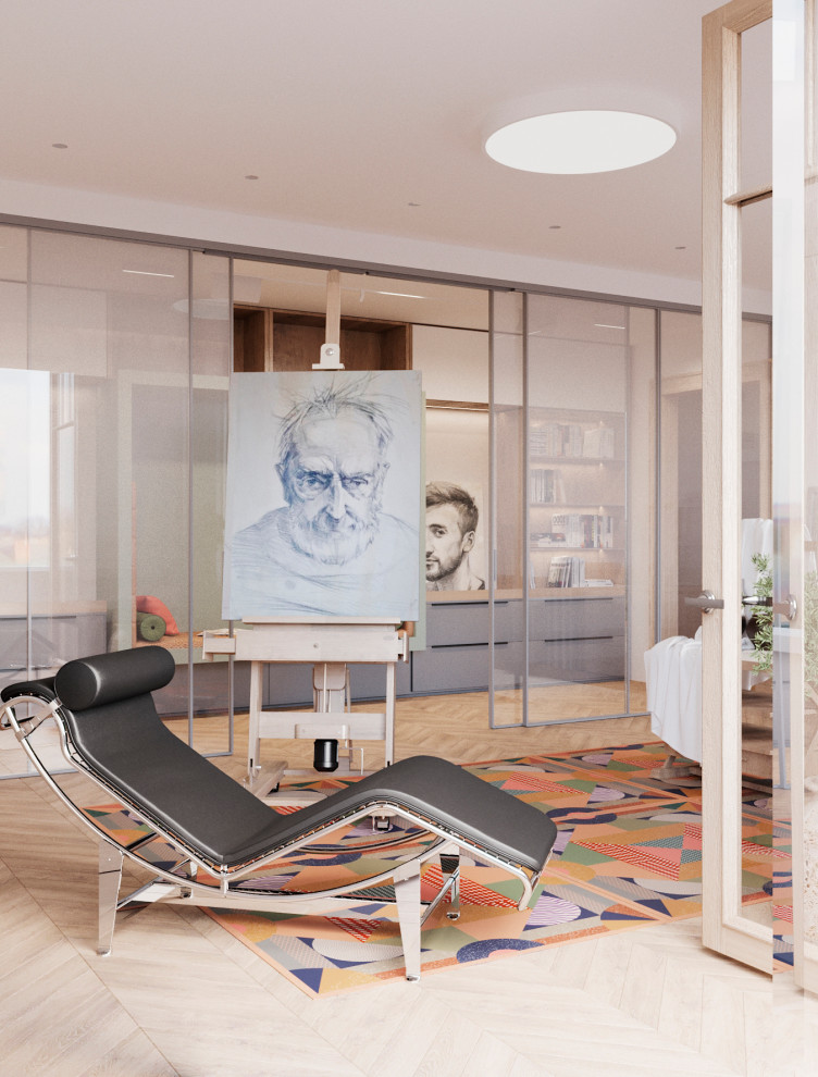 Квартира с художественной мастерской