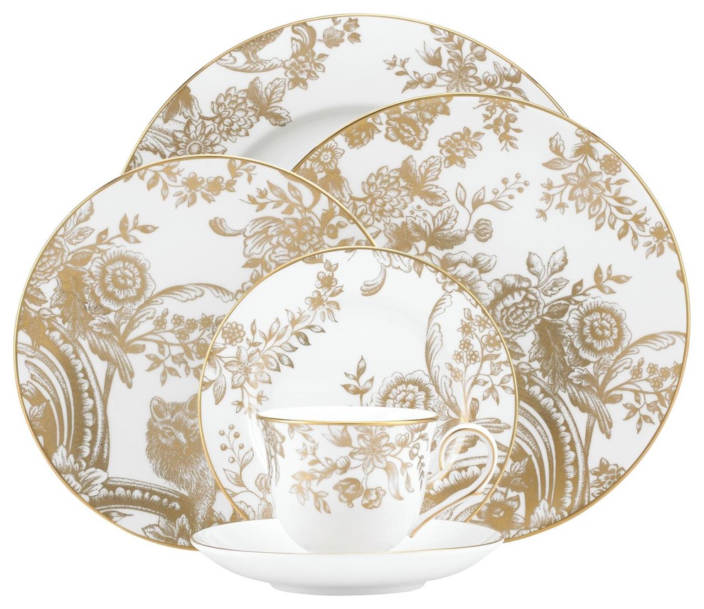 Marchesa Gilded Forest 5-Piece Place Setting