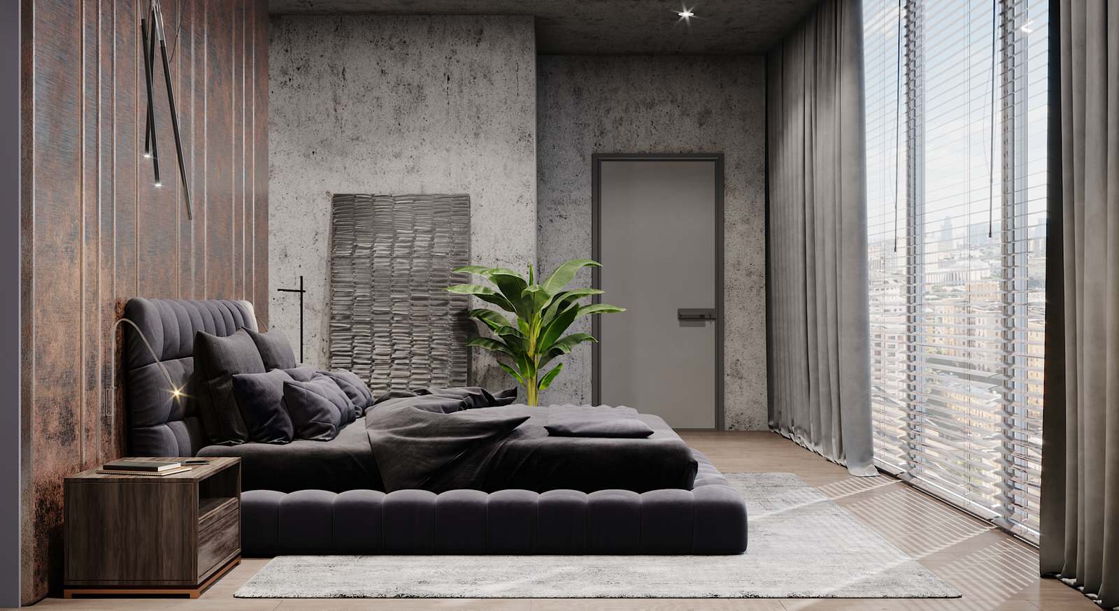 Дизайн интерьера квартиры в Москва Сити