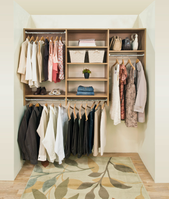 Organized Living Classica Cypress Live Reach-In Custom Closet - Closet ...