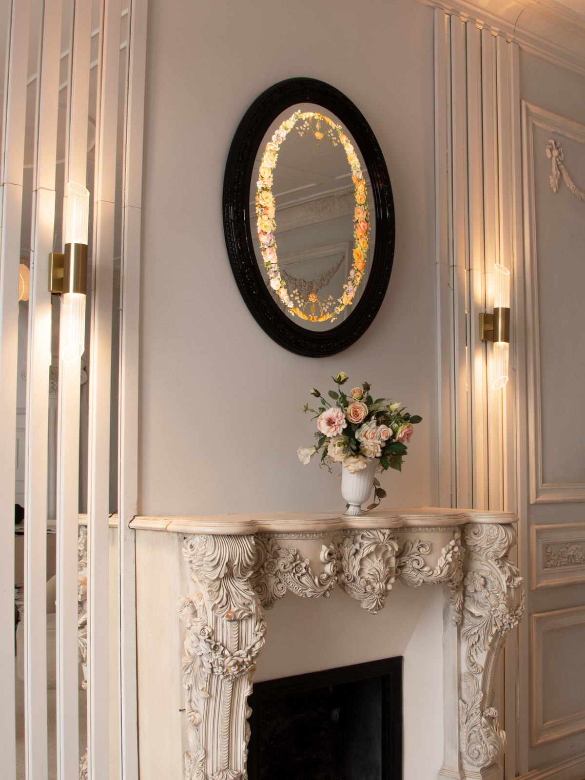 Зеркала в технике New игломизе