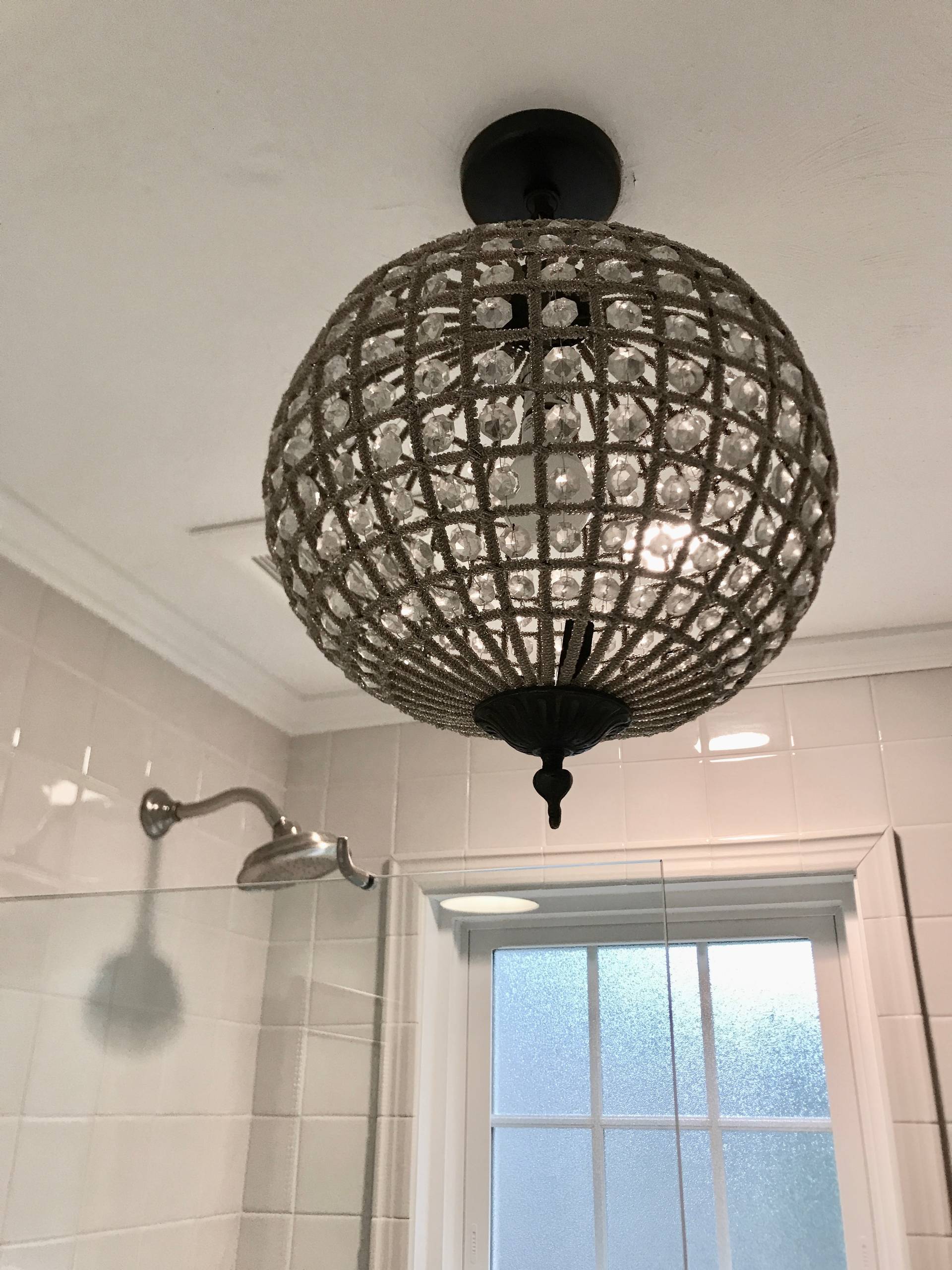 Rustic Modern powder room