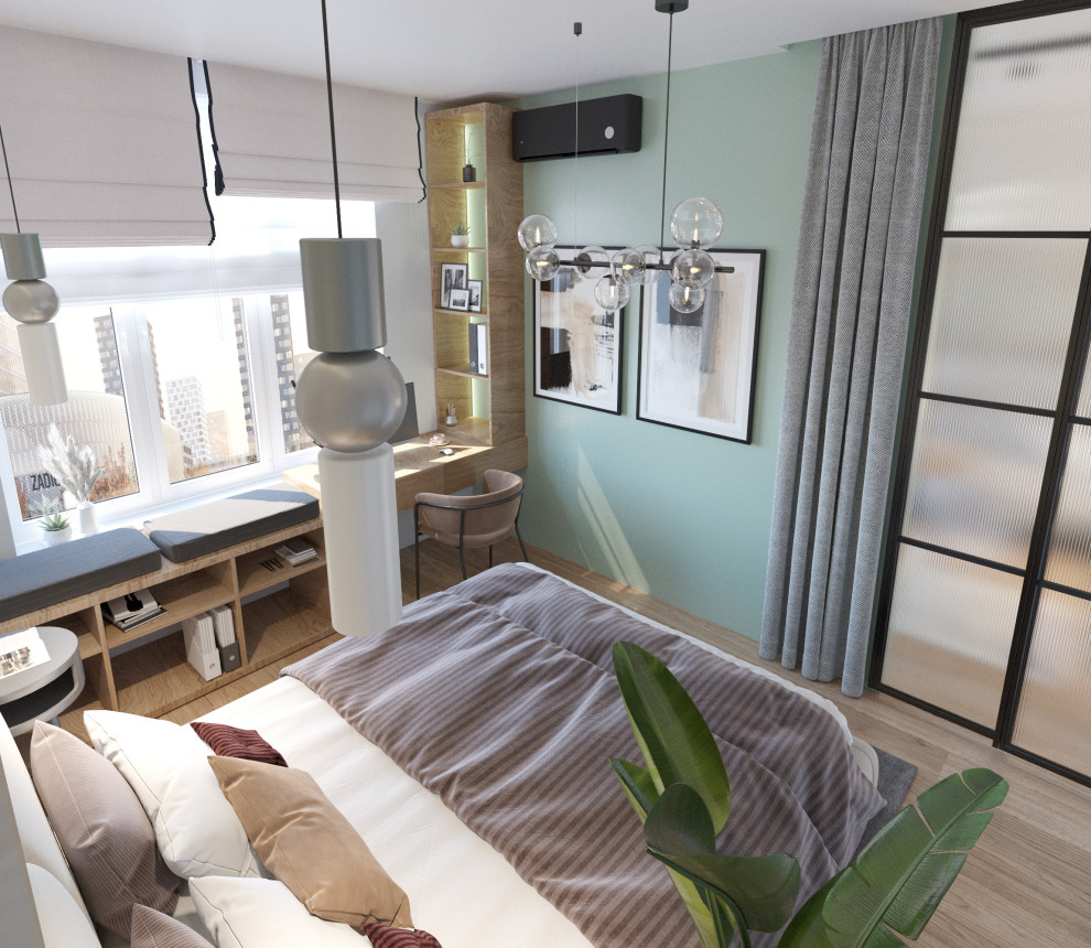 Однокомнатная квартира ЖК 2119 Спальня