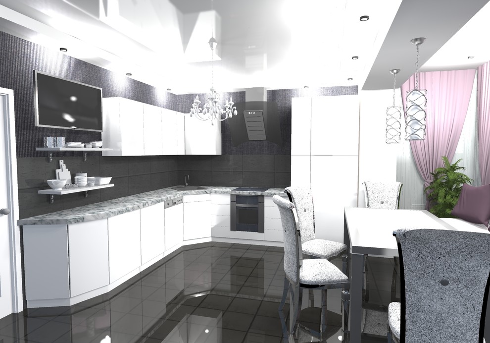 Трехкомнатная квартира 130 м.кв.