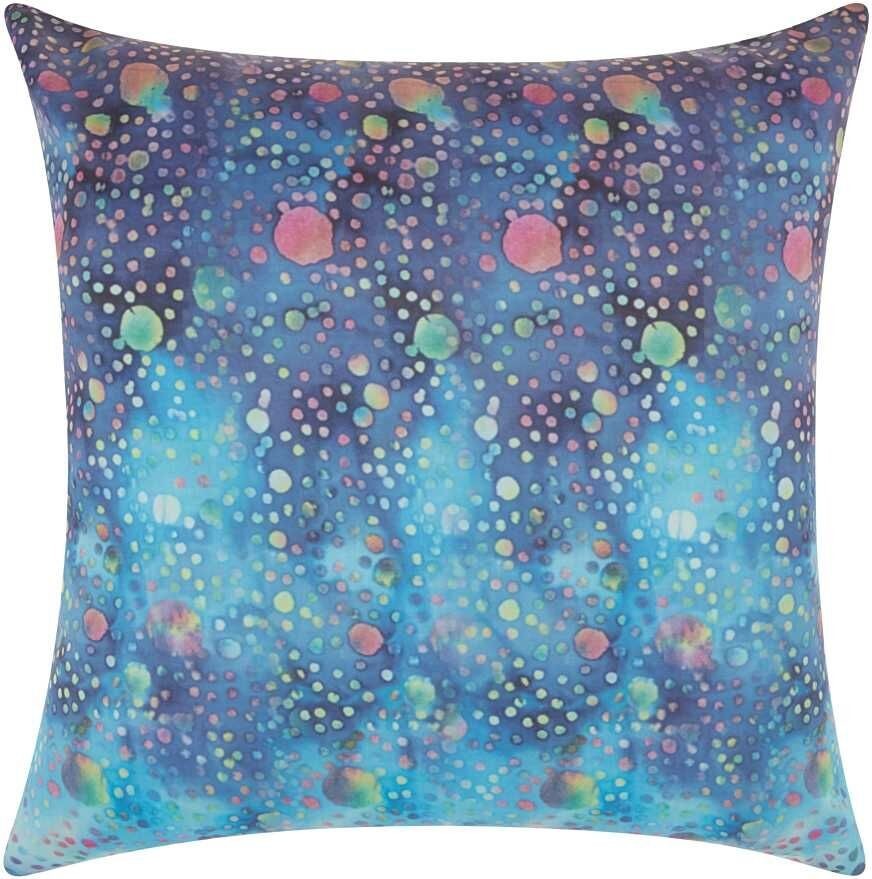 20"x20" Mina Victory Watercolor Dots Multicolor Outdoor Throw Pillow