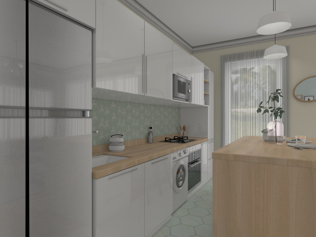 Cuisine / Salon scandinavian-kitchen