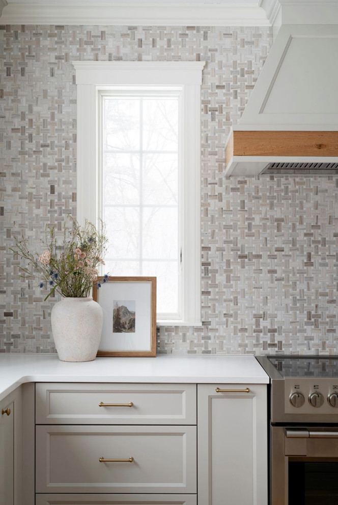 Kitchen - transitional kitchen idea in Boston