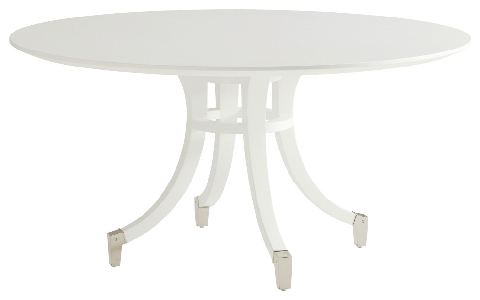 Bloomfield Round Dining Table Transitional Dining Tables by