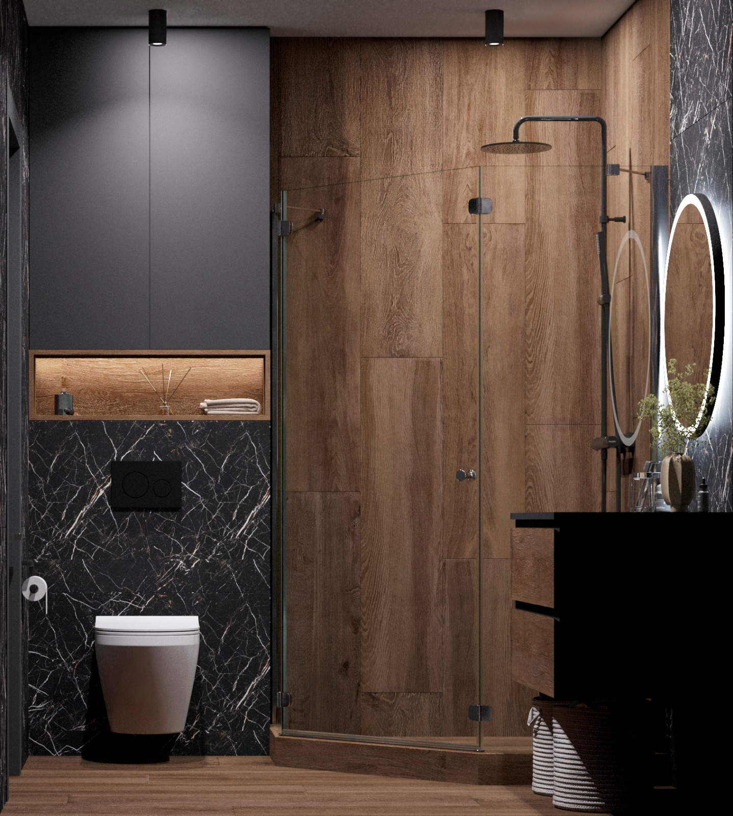 Дизайн проект квартиры 50м