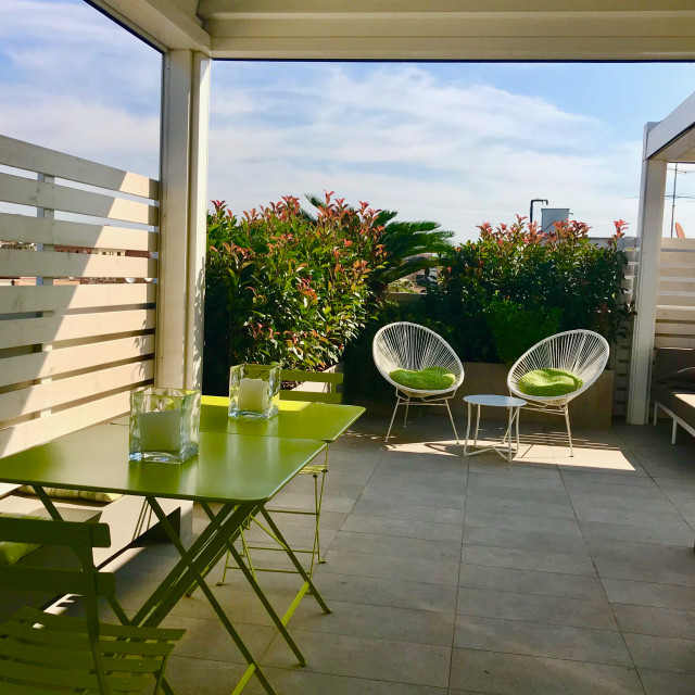 Casa Collana contemporaneo-terraza-y-balcon