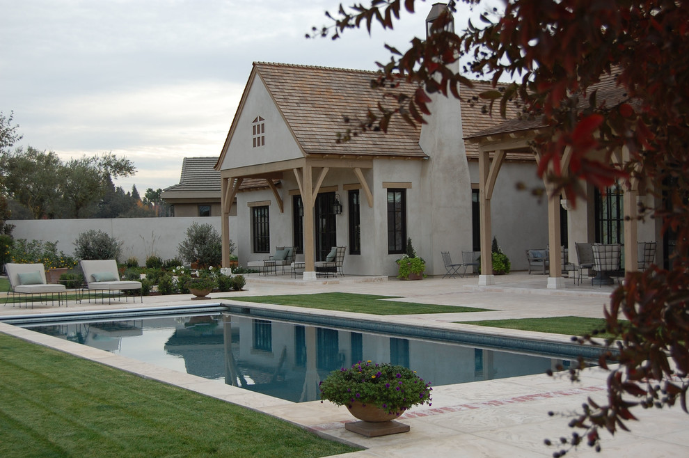 French Country Traditional Pool Other By Westfall Design Studio