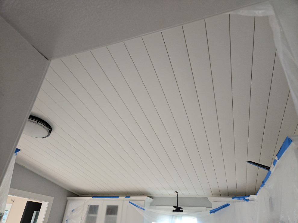 Shiplap ceiling