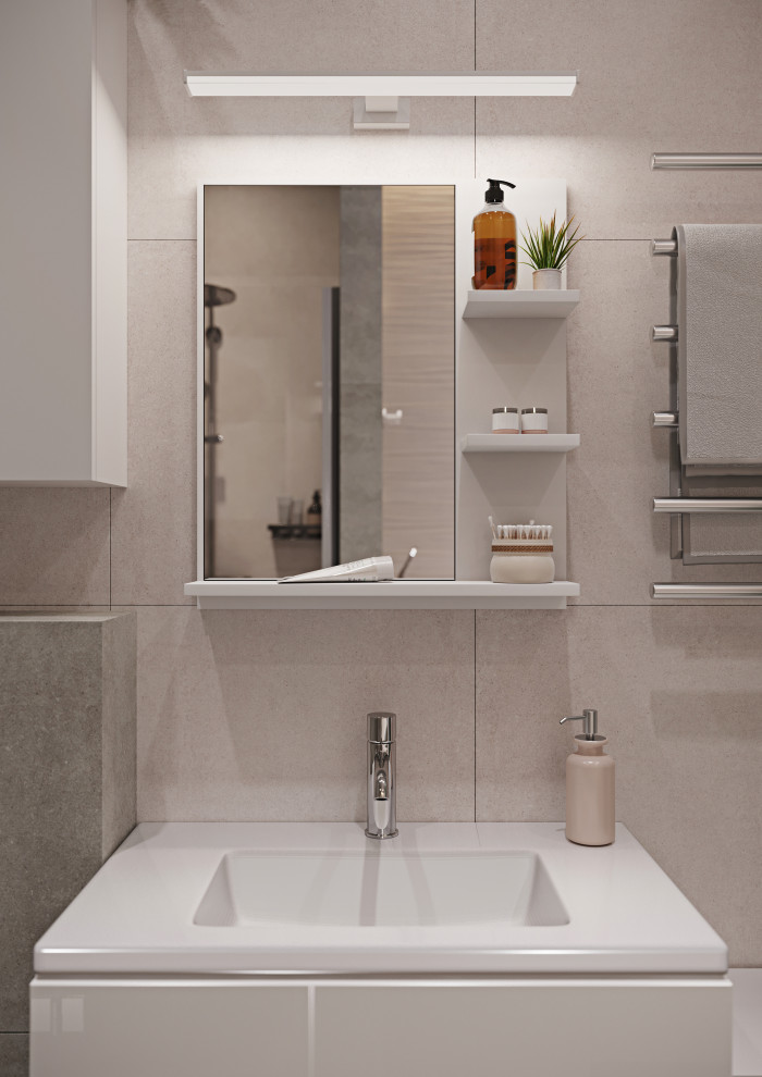 Innenarchitektur einer kleinen Wohnung