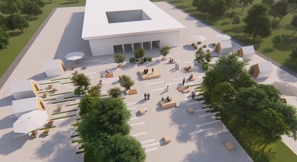 Концепт общественного пространства перед ДК