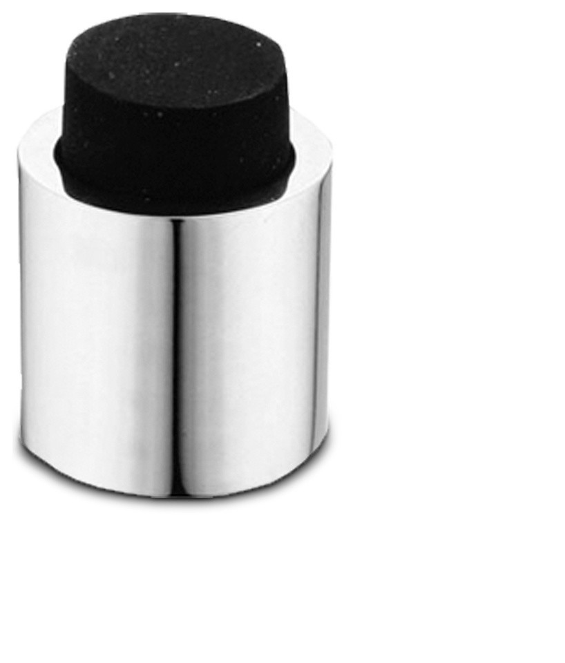 Modern 304 Stainless Steel Round WallMounted Door Stop Satin