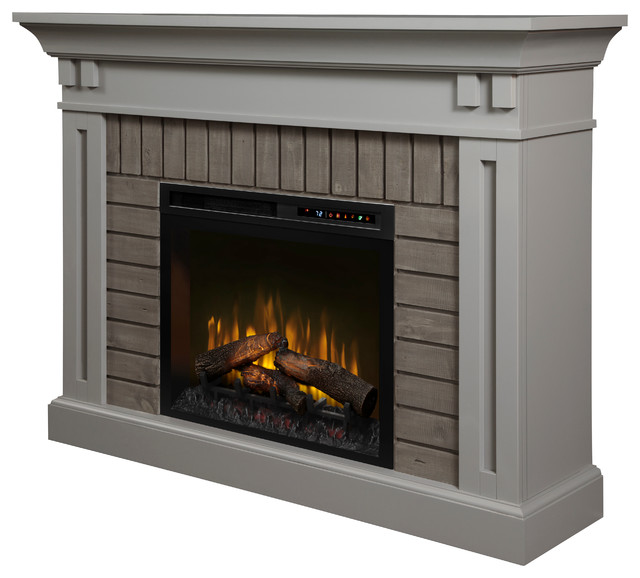 Dimplex Madison Electric Fireplace Mantel With Logs Traditional Dimplex Madison Electric Fireplace Mantel With Logs