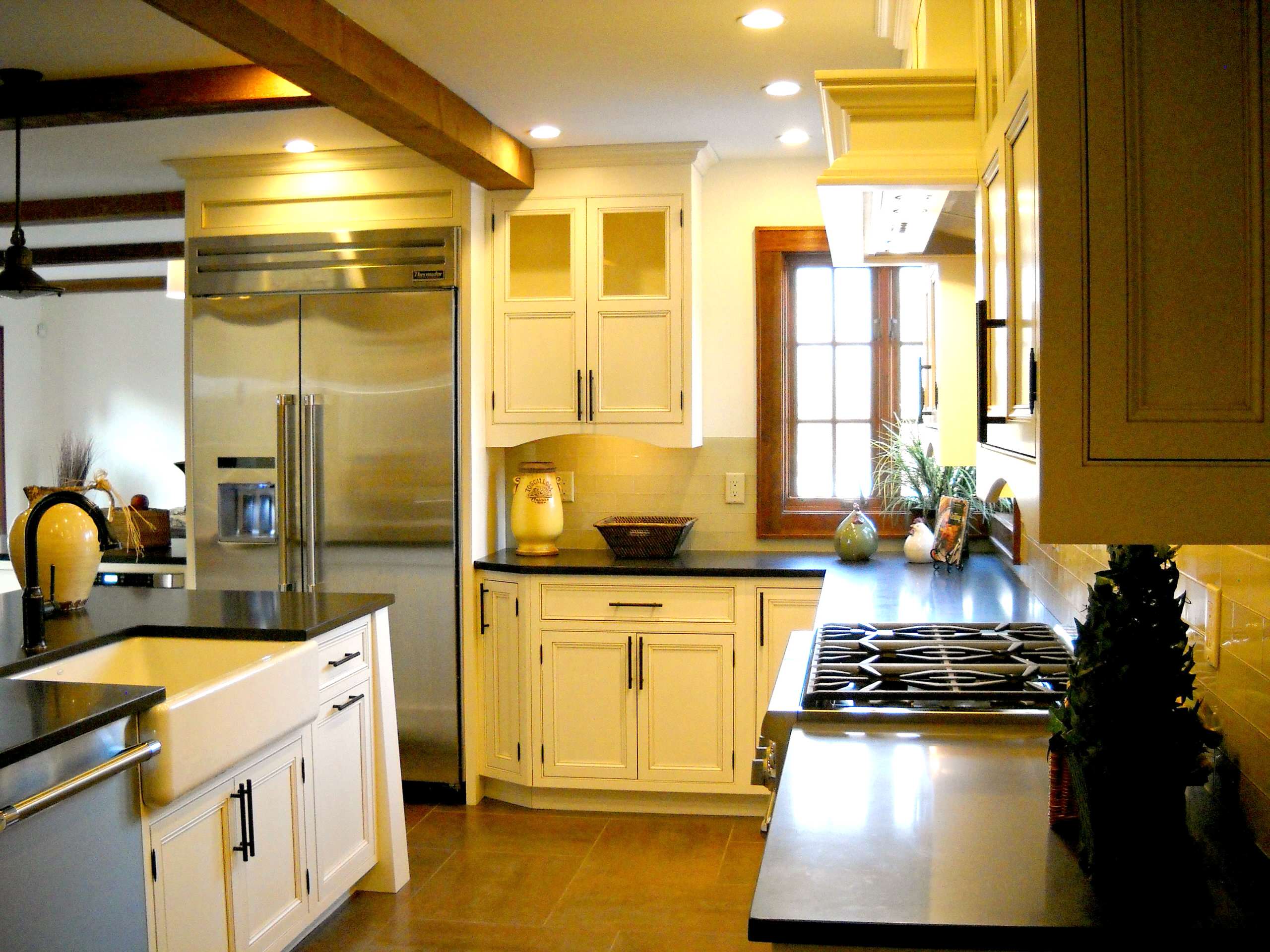 Double pane cabinet doors!