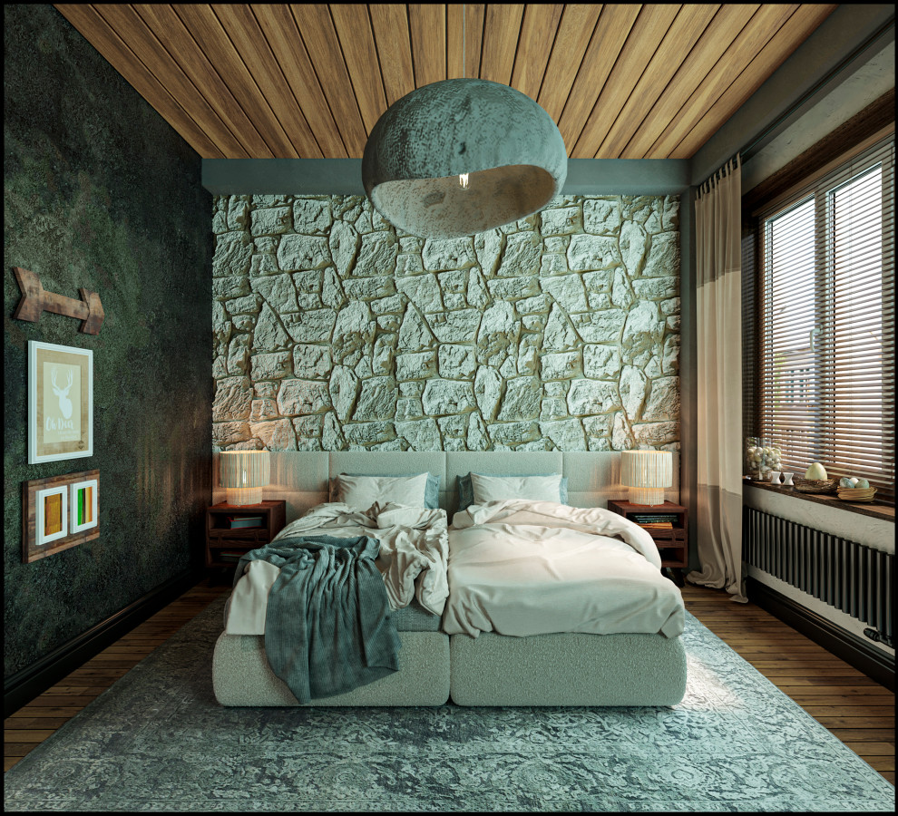 Дизайн апарт комплекса/гостиницы в стиле шале 250 м2