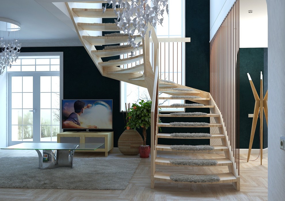 Интерьер частного жилого дома