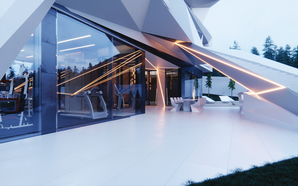 Проект Parametric residence - дизайн интерьера