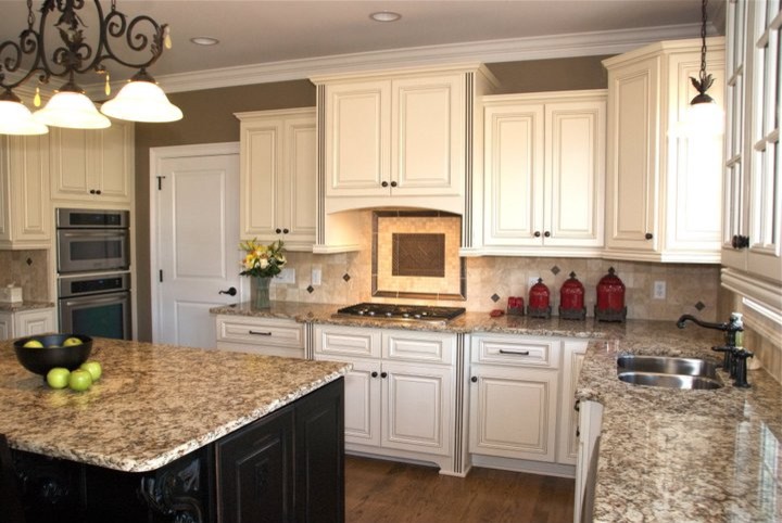 Antique white cabinets spaces modern home renovations with antique ...