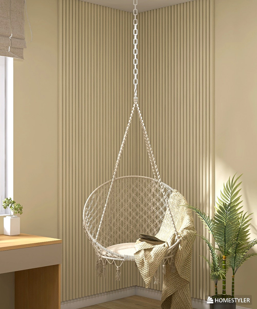 Подростковая комната 10 м2 в современном стиле